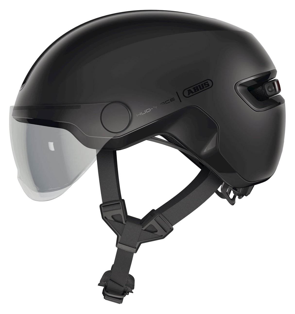 Abus helm HUD-Y ACE velvet Zwart L 57-61cm