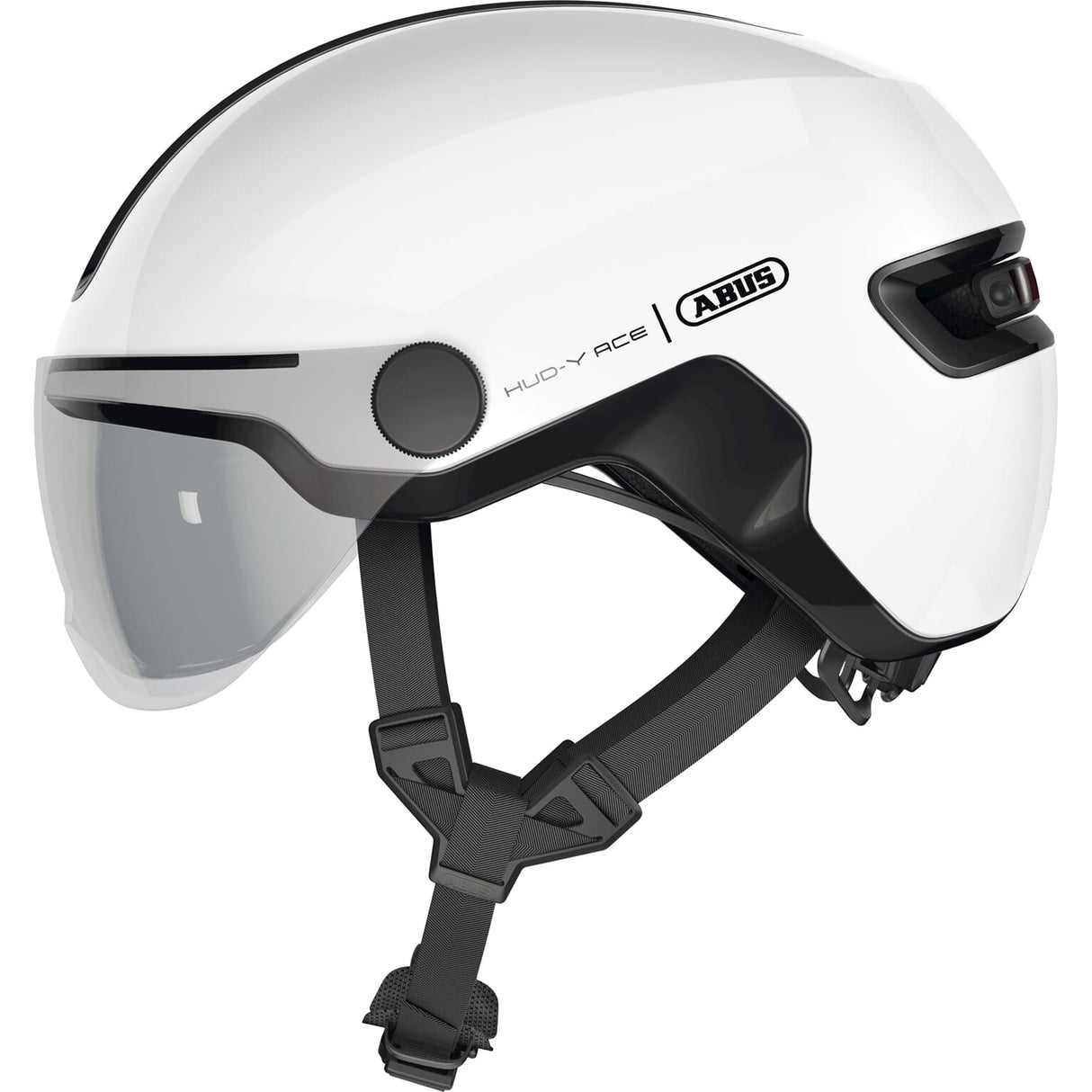 Abus Helm HUD-Y ACE shiny white S 51-55cm