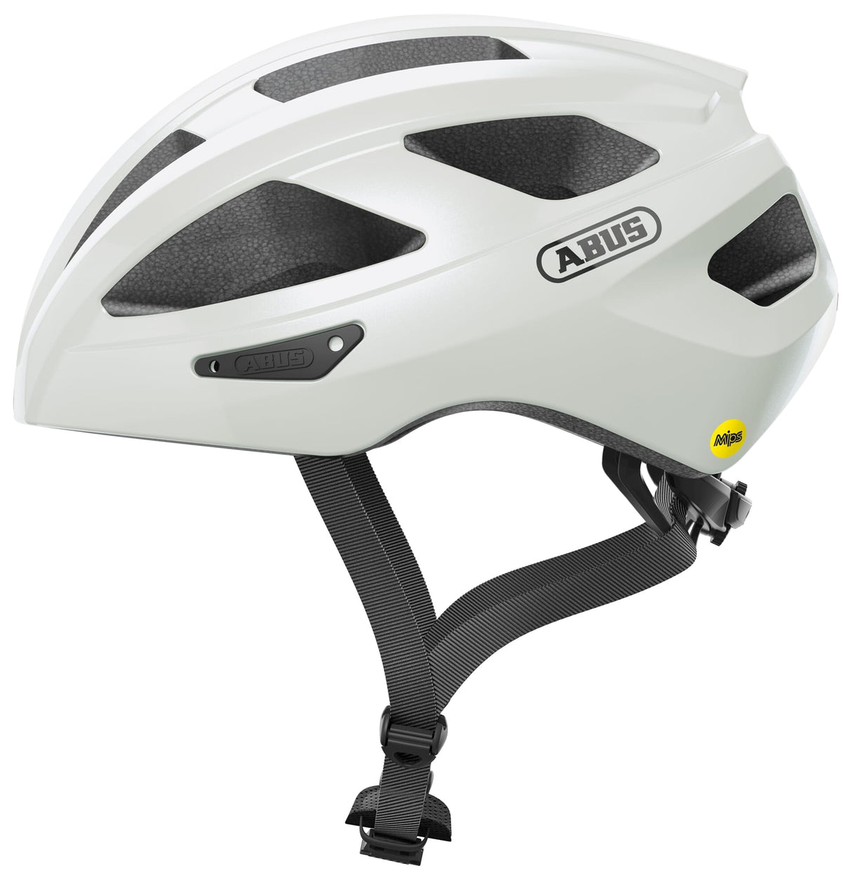 Abus Casco Macatgoud Mips Pearl White M 52-58 cm