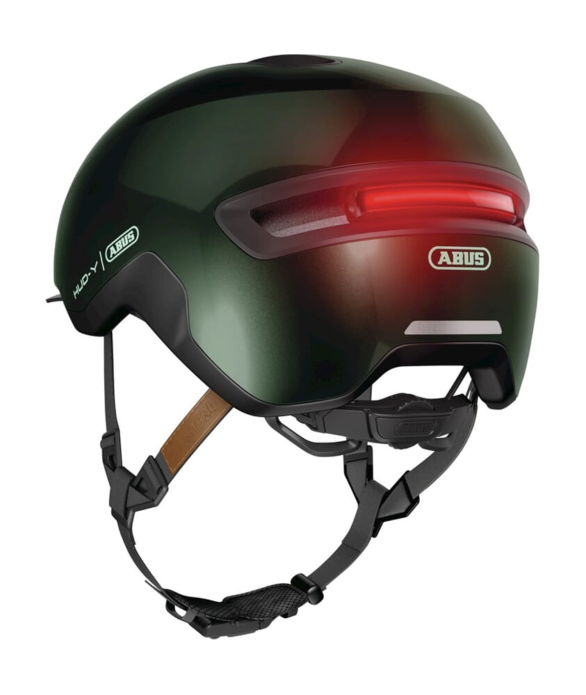 Abus helm Hud-Y moss Groen M 54-58cm