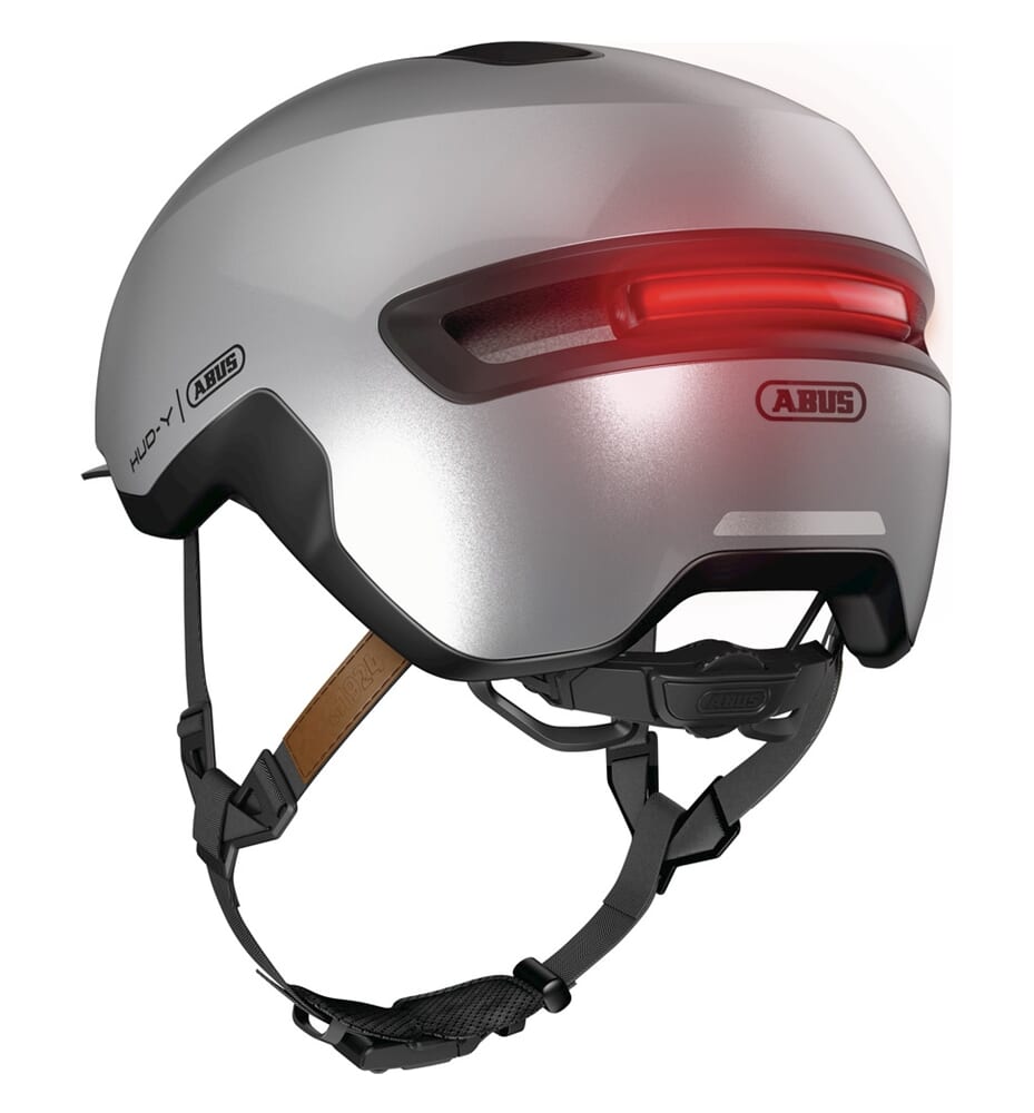 Abus helm Hud-Y gleam Zilver L 57-61cm