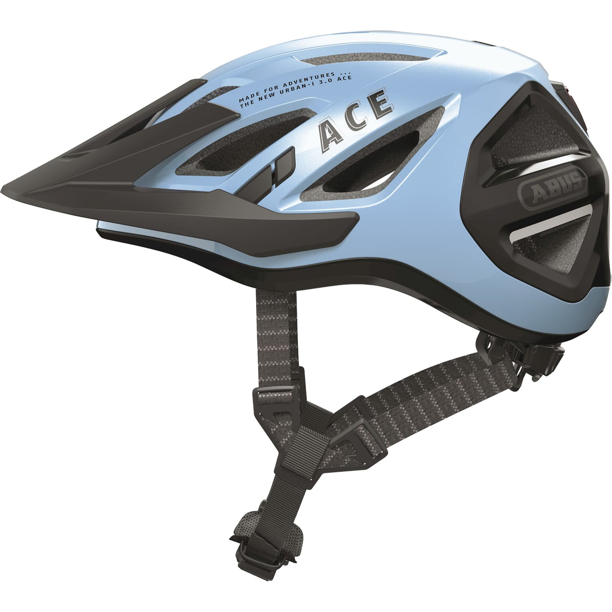 Abus Helm Urban-I 3.0 ACE ICED Blue M 52-58 cm