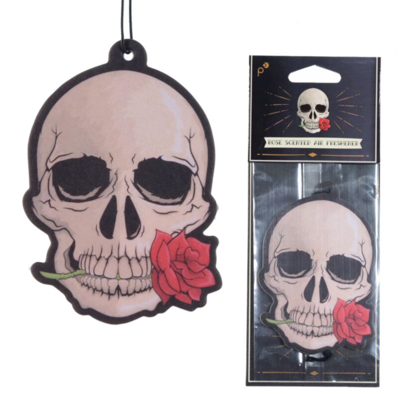 Rosen – Gothic-Totenkopf-Lufterfrischer