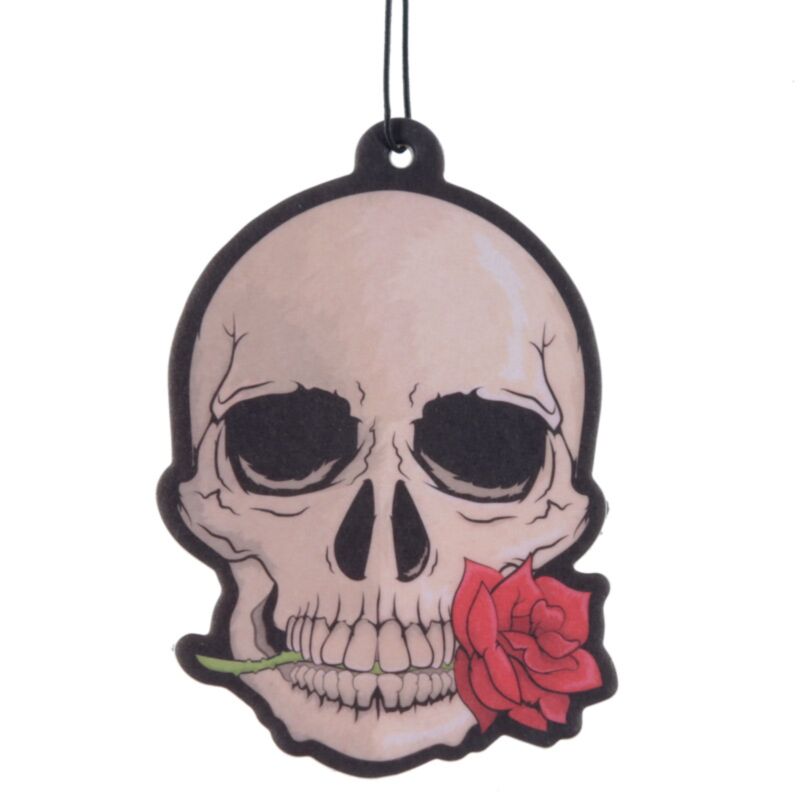 Rosen – Gothic-Totenkopf-Lufterfrischer