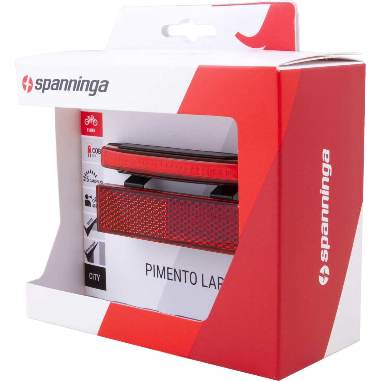 Spanninga Hecklicht Piment Large XE E-Bike 6-48 V 80 mm