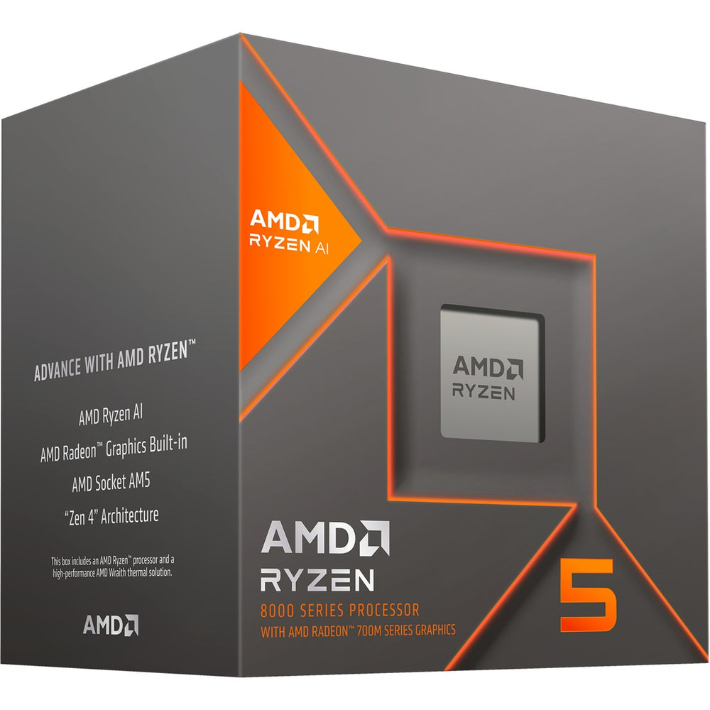 AMD Ryzen 5 8600G, 4,3 GHz (5,0 -GHz -Turbo -Boost)