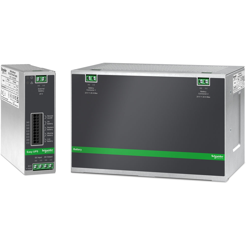 Apc xb005xpdr externer Akku, DIN-Schienenmontage