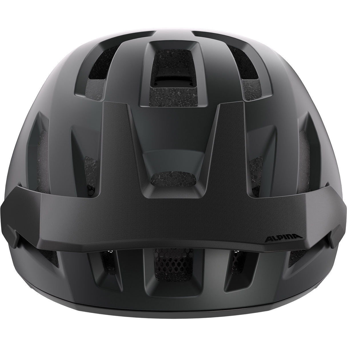 Olympische Sportbekleidung Alpina Sports MTB-Helm Taunus Mips 55-59 Mattschwarz