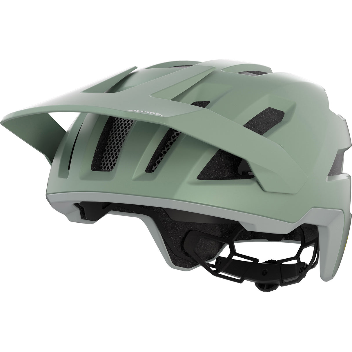 Olympische Sportbekleidung Alpina Sports MTB-Helm Taunus Mips 59-61 Mattgrün