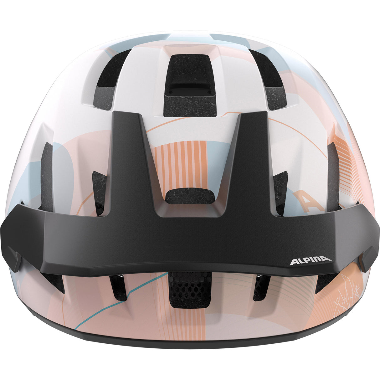 Olympische Sportbekleidung Alpina Sports MTB-Helm Taunus Mips 55-59 mattweißer Sand