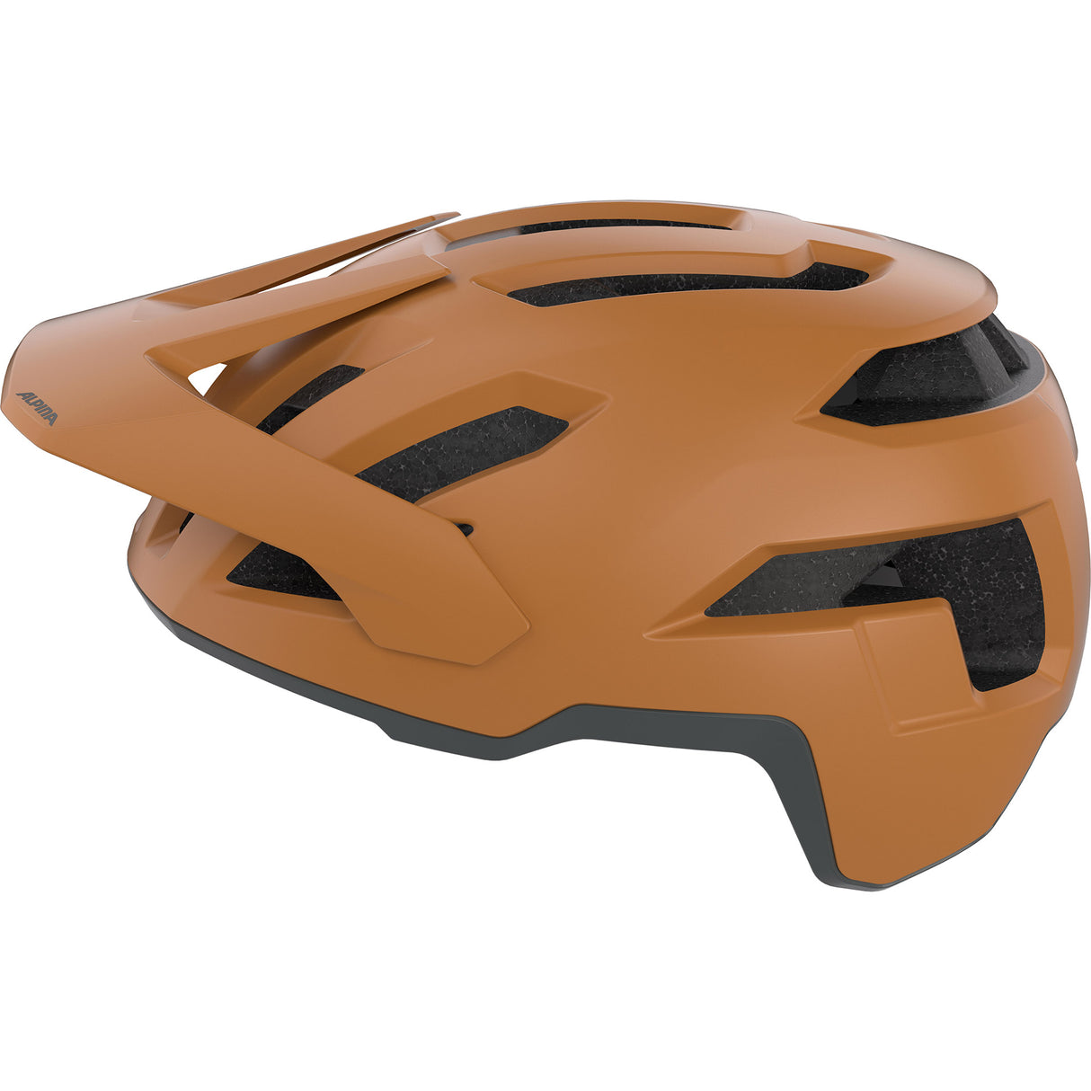 Olympia-Sportbekleidung Alpina Sports MTB-Helm Taunus 52-56 mattbraun