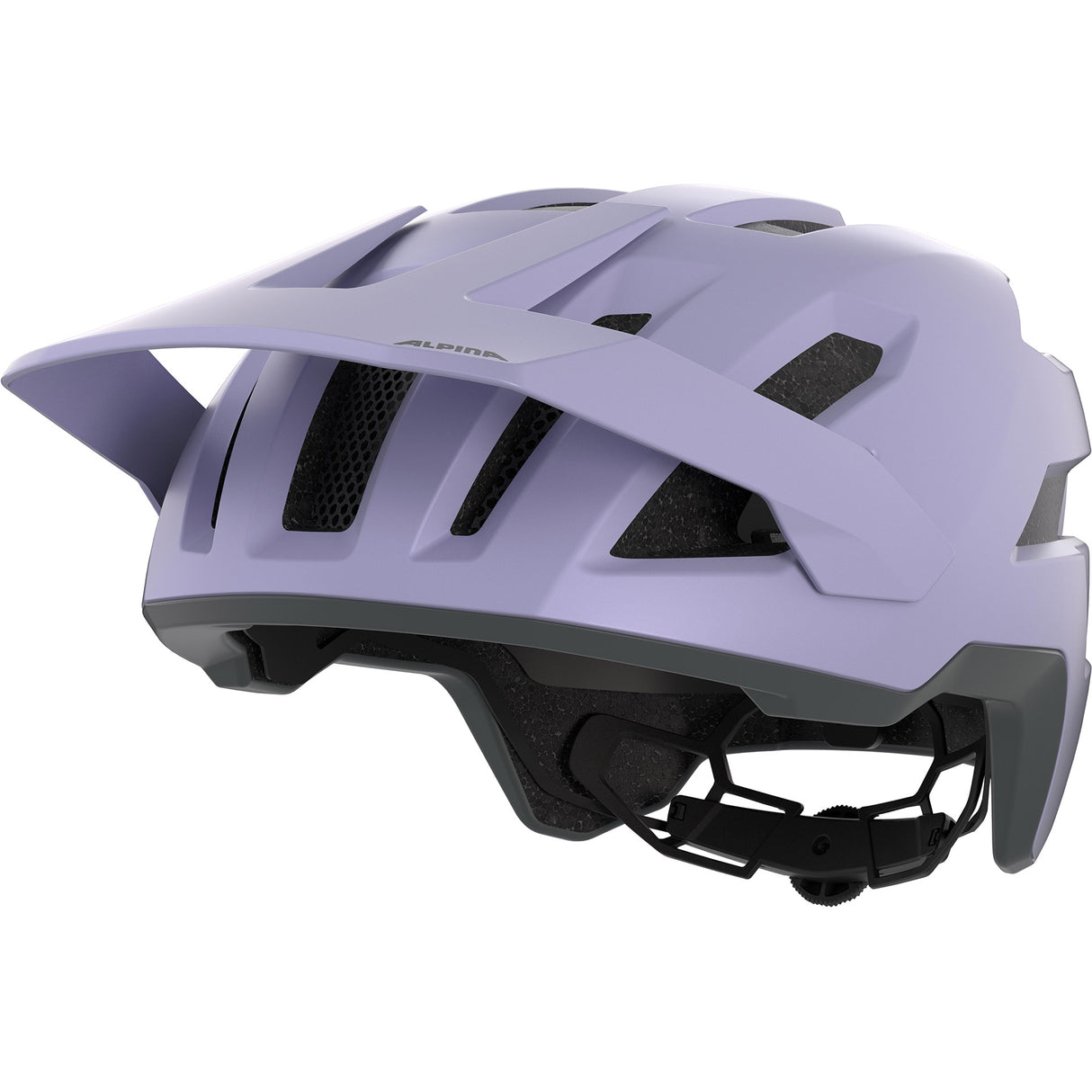 Olympia-Sportbekleidung Alpina Sports MTB-Helm Taunus 52-56 matt lila