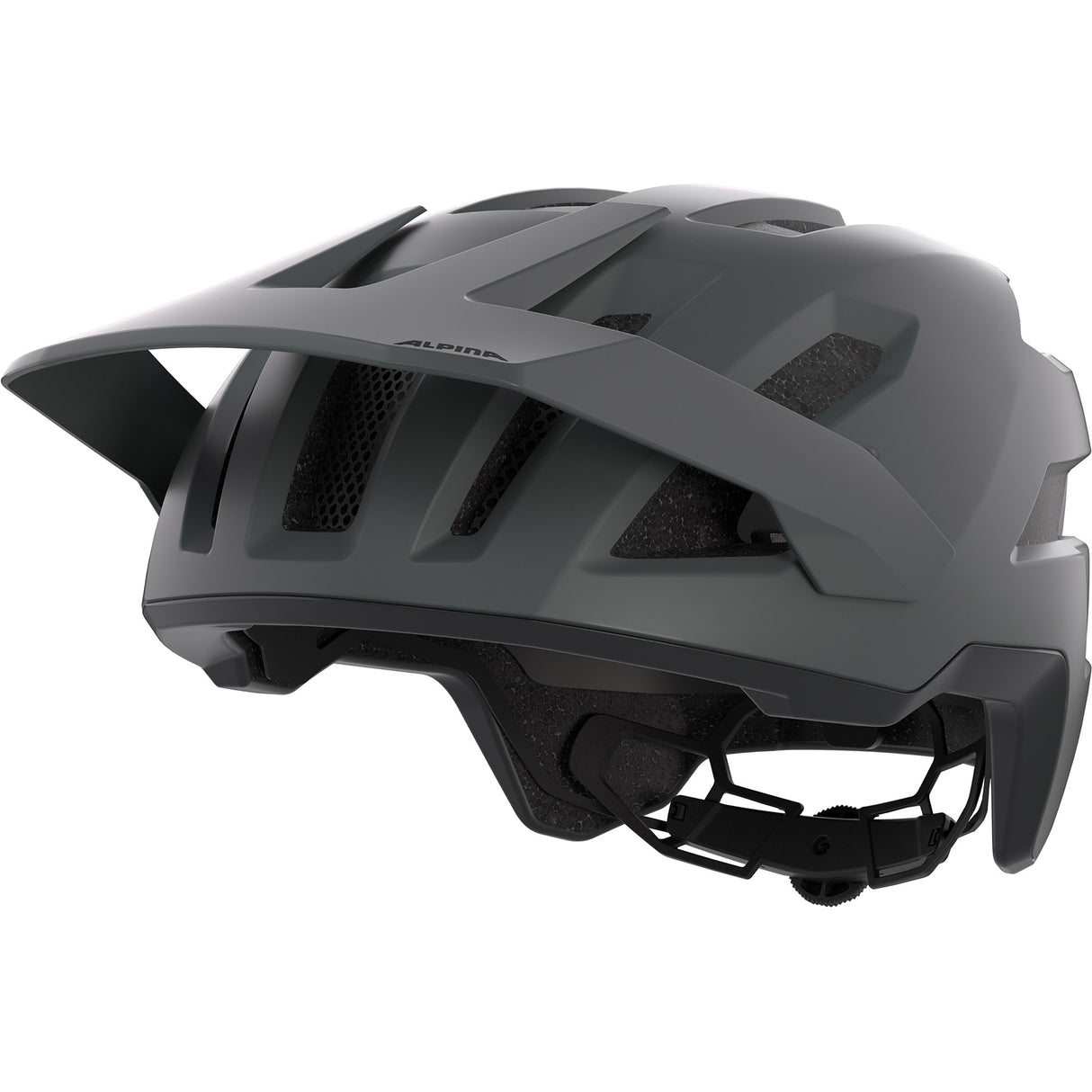 Olympia-Sportbekleidung Alpina Sports MTB-Helm Taunus 59-61 matt dunkelgrau