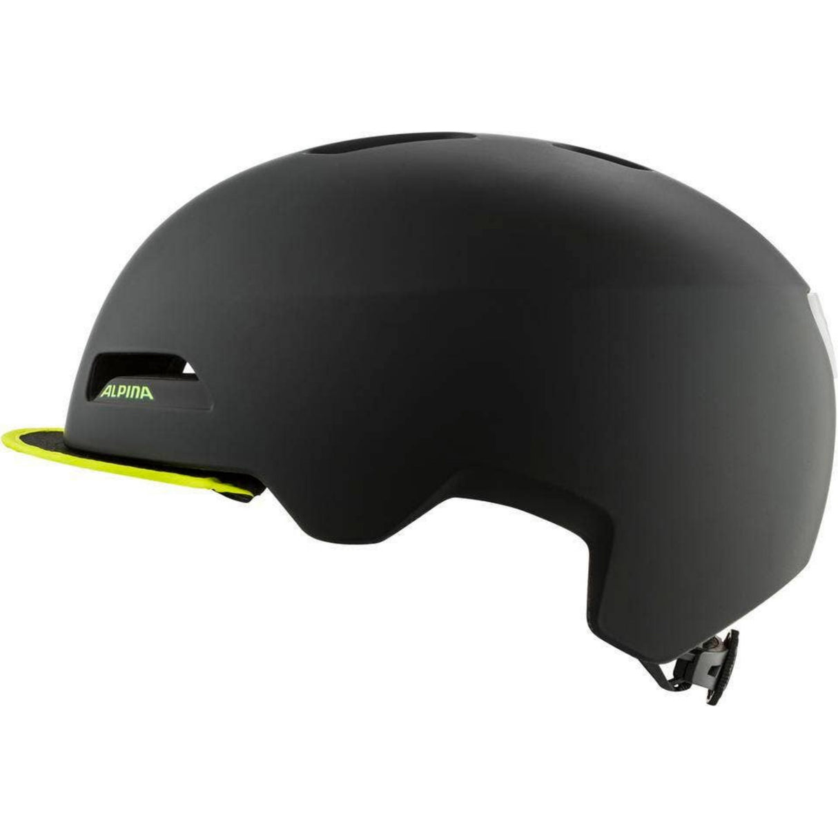 Alpina Sports Urban Helm Brooklyn 52-57 mattschwarz gelb