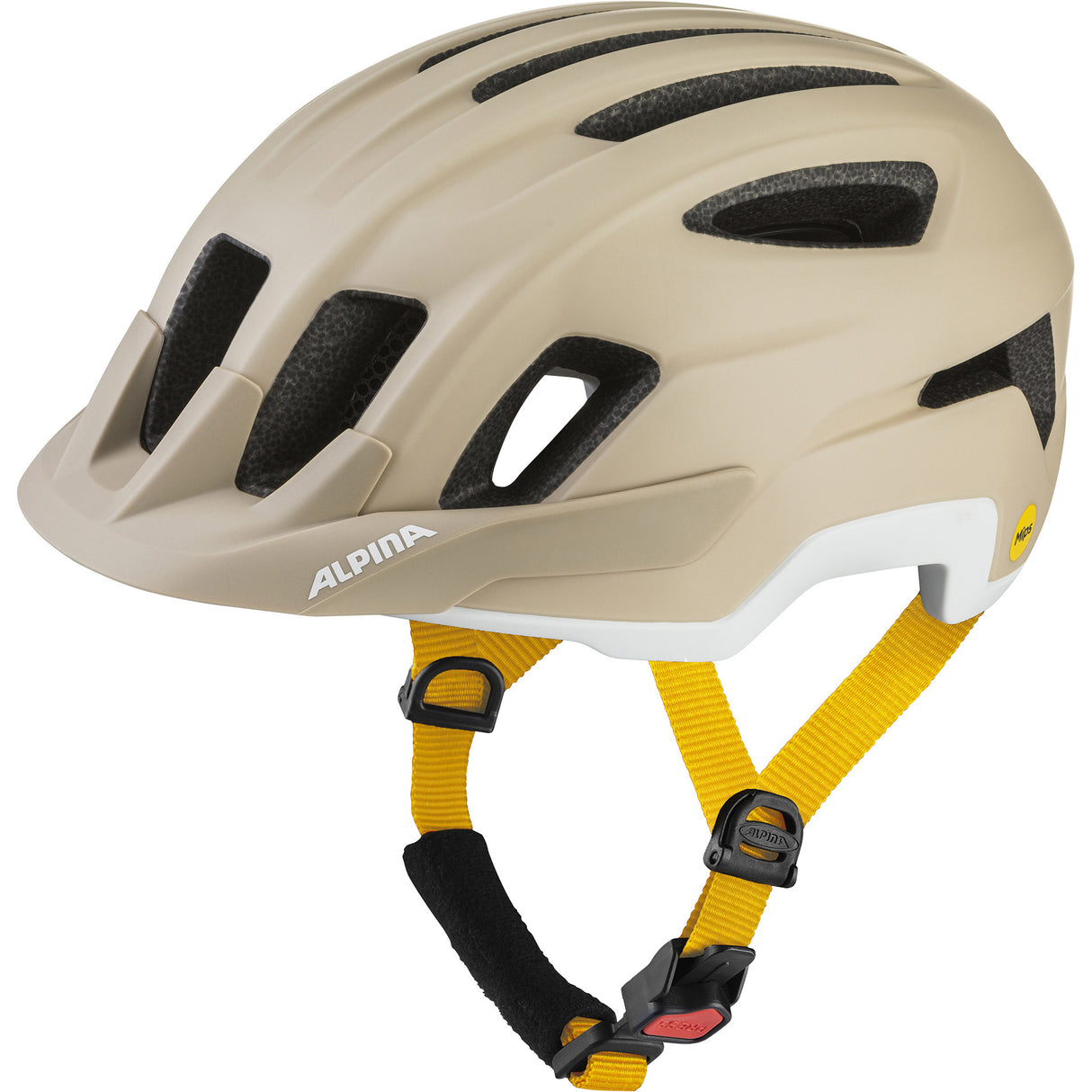 Olympiasportbekleidung Alpina Sports Tour Helm Paranus Mips 52-56 mattbeige
