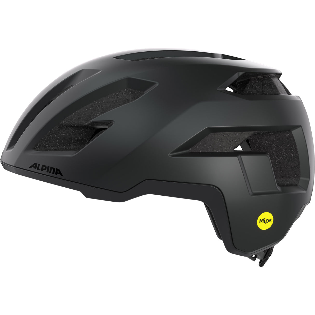 Olympiasportbekleidung Alpina Sports Tour Helm Taunus Gravel Mips 52-56 Mattschwarz