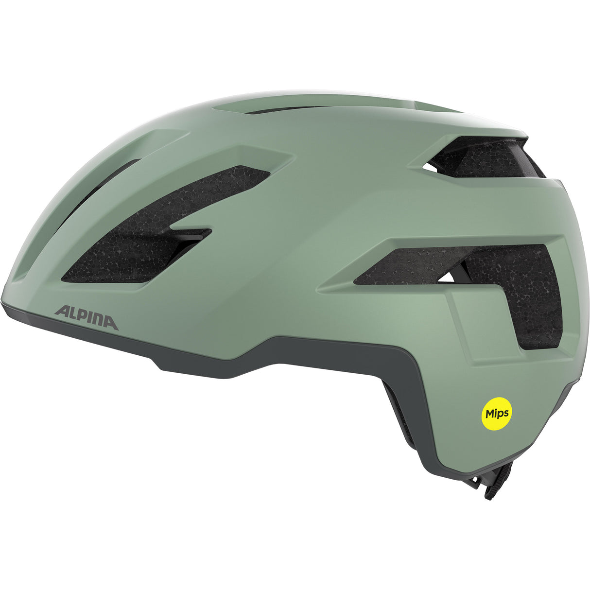 Olympiasportbekleidung Alpina Sports Tour Helm Taunus Gravel Mips 55-59 Mattgrün