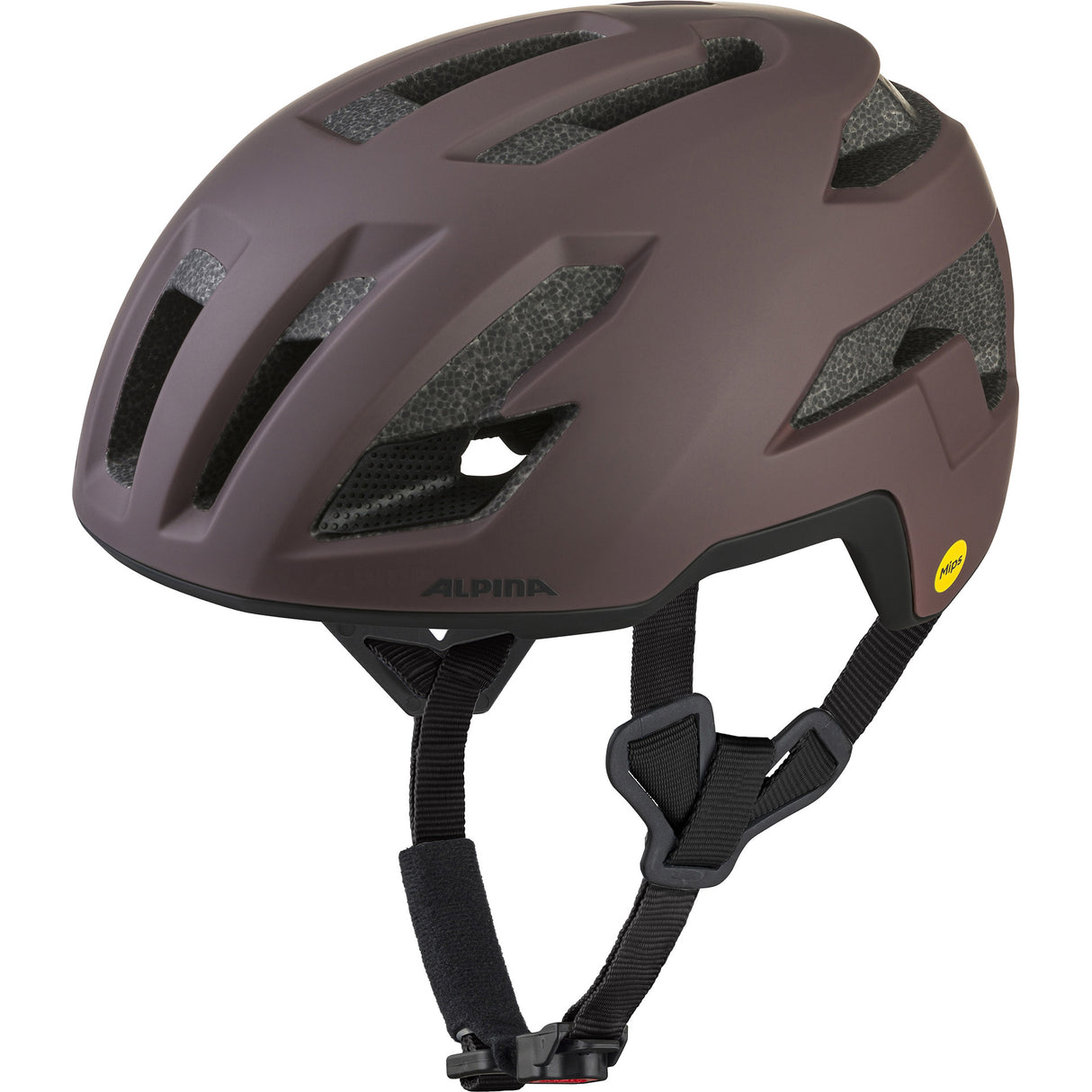 Olympiasportbekleidung Alpina Sports Tour Helm Taunus Gravel Mips 52-56 matt dunkelbraun