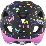 Olympiasportbekleidung Alpina Sports Kinderhelm Ximo Flash Schwarz-Konfetti 49-54 matt