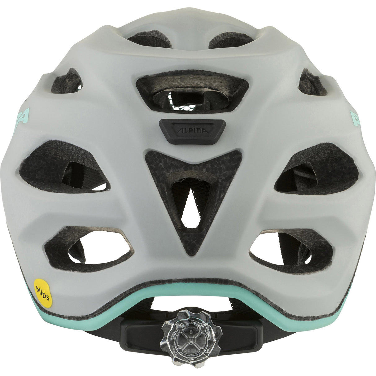 Olympiasportbekleidung Alpina Sports Kinderhelm Apax jr. mips 51-56 matt türkisgrau