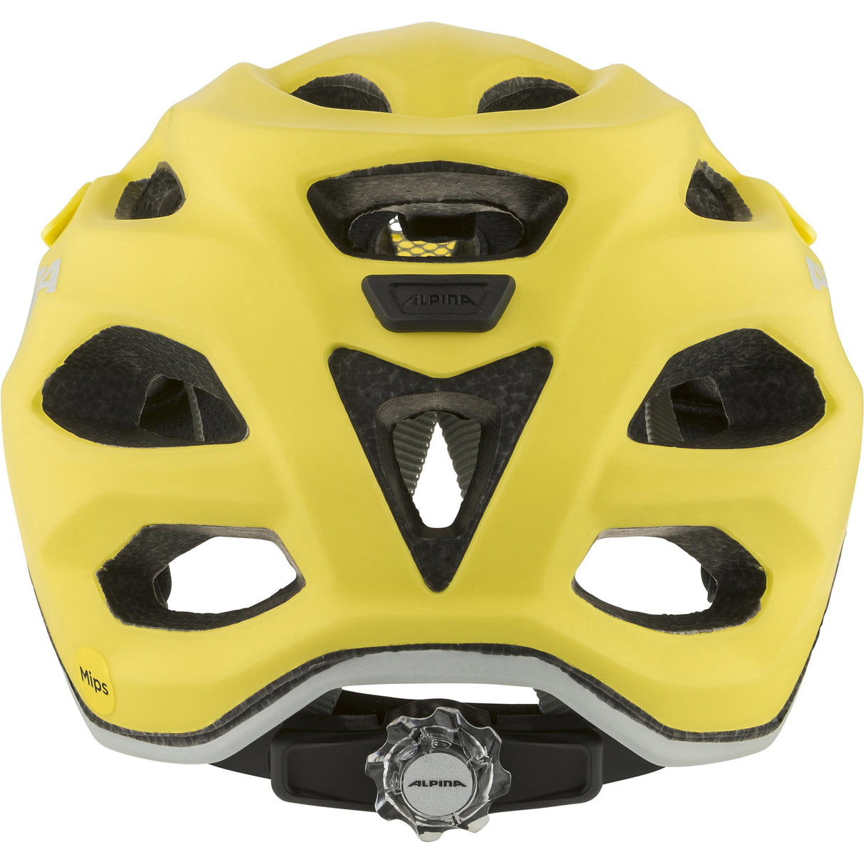 Olympiasportbekleidung Alpina Sports Kinderhelm Apax jr. mips 51-56 mattgelb