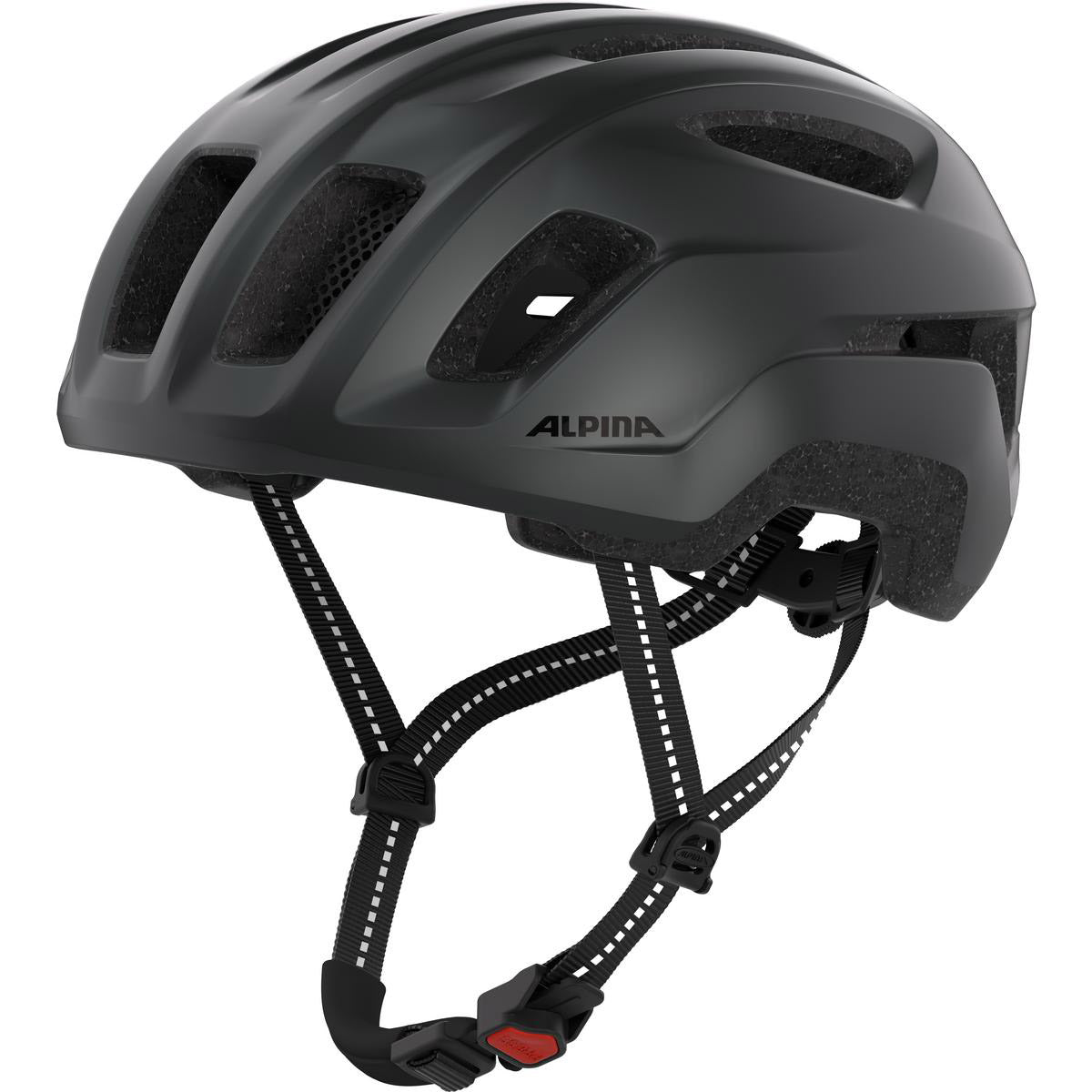 Olympiasportbekleidung Alpina Sports Urban Helm Paranus 52-56 mattschwarz