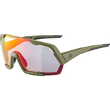 Olympiasportbekleidung Alpina Sports Sportbrille Rocket QV Mattoliv