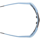 Olympiasportbekleidung Alpina Sports Sportbrille Rocket Q-Lite Matt Hellblau