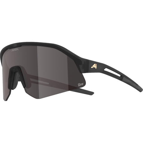 Olympische Sportbekleidung Alpina Sports Sportbrille Sonic HR M Q-Lite Glanzgrau
