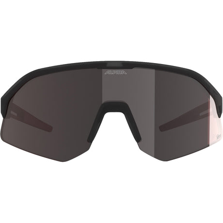 Olympische Sportbekleidung Alpina Sports Sportbrille Sonic HR M Q-Lite Glanzgrau
