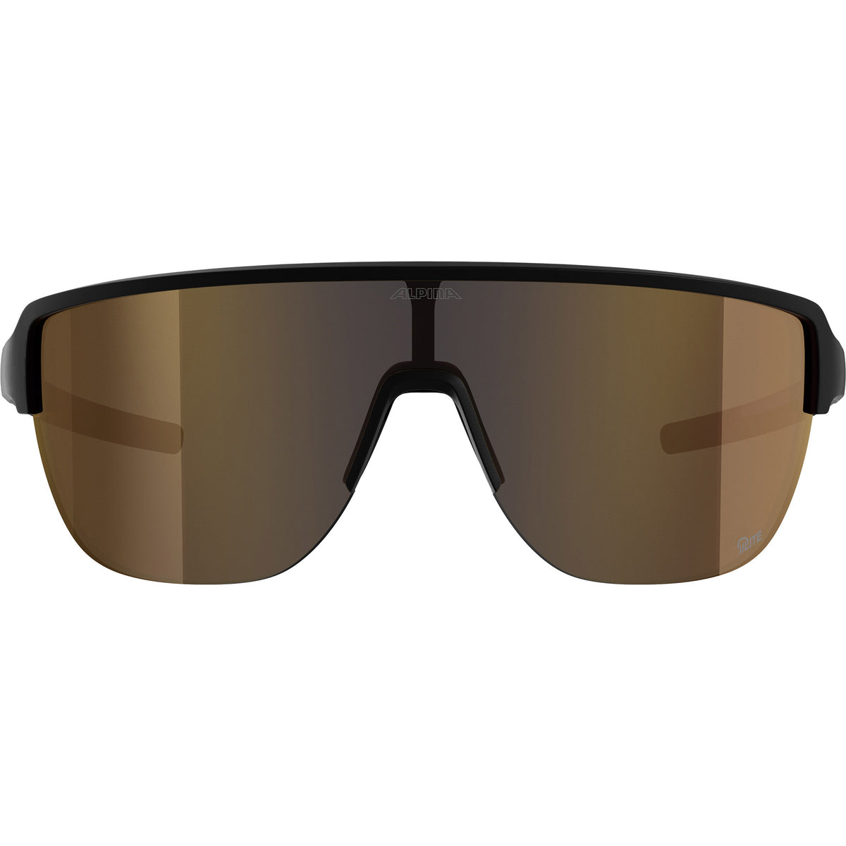 Olympische Sportbekleidung Alpina Sports Sportbrille Ram 2.0 Q-Lite Gold SP. mattschwarz