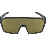 Alpina Sports Sportbrille Ram Q-Lite Gold Mirror Schwarz