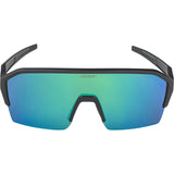 Olympische Sportbekleidung Alpina Sports Sportbrille Ram HR Q-Lite Jade Spiegelglas schwarz