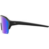Olympische Sportbekleidung Alpina Sports Sportbrille Ram HR Q-Lite Jade Spiegelglas schwarz