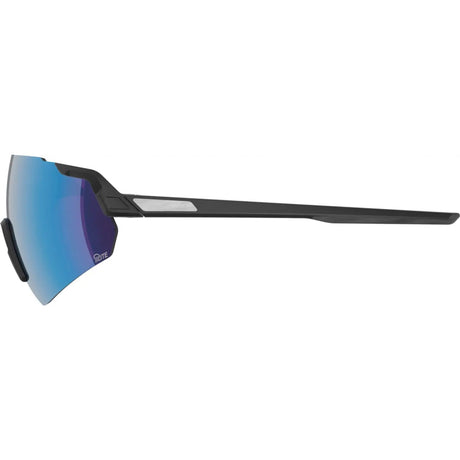 Olympiasportbekleidung Alpina Sports Sportbrille Turbo Air Q-Lite Mattschwarz