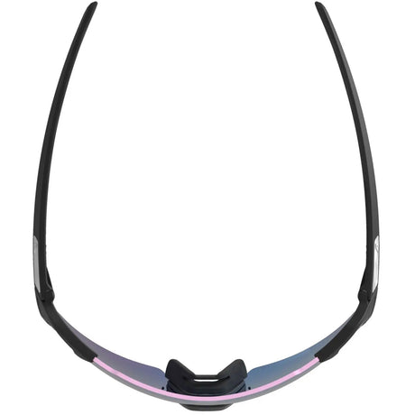 Olympiasportbekleidung Alpina Sports Sportbrille Turbo Air Q-Lite Mattschwarz
