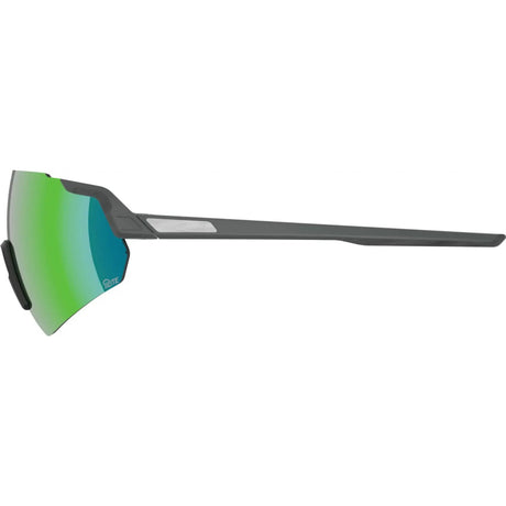 Olympiasportbekleidung Alpina Sports Sportbrille Turbo Air Q-Lite Mattgrau