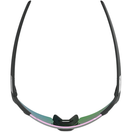 Olympiasportbekleidung Alpina Sports Sportbrille Turbo Air Q-Lite Mattgrau