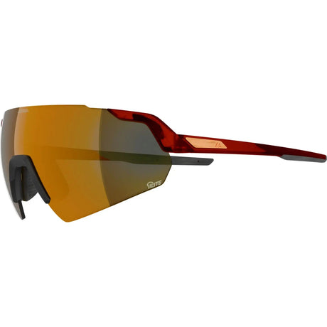 Olympiasportbekleidung Alpina Sports Sportbrille Turbo Air Q-Lite Mattrot