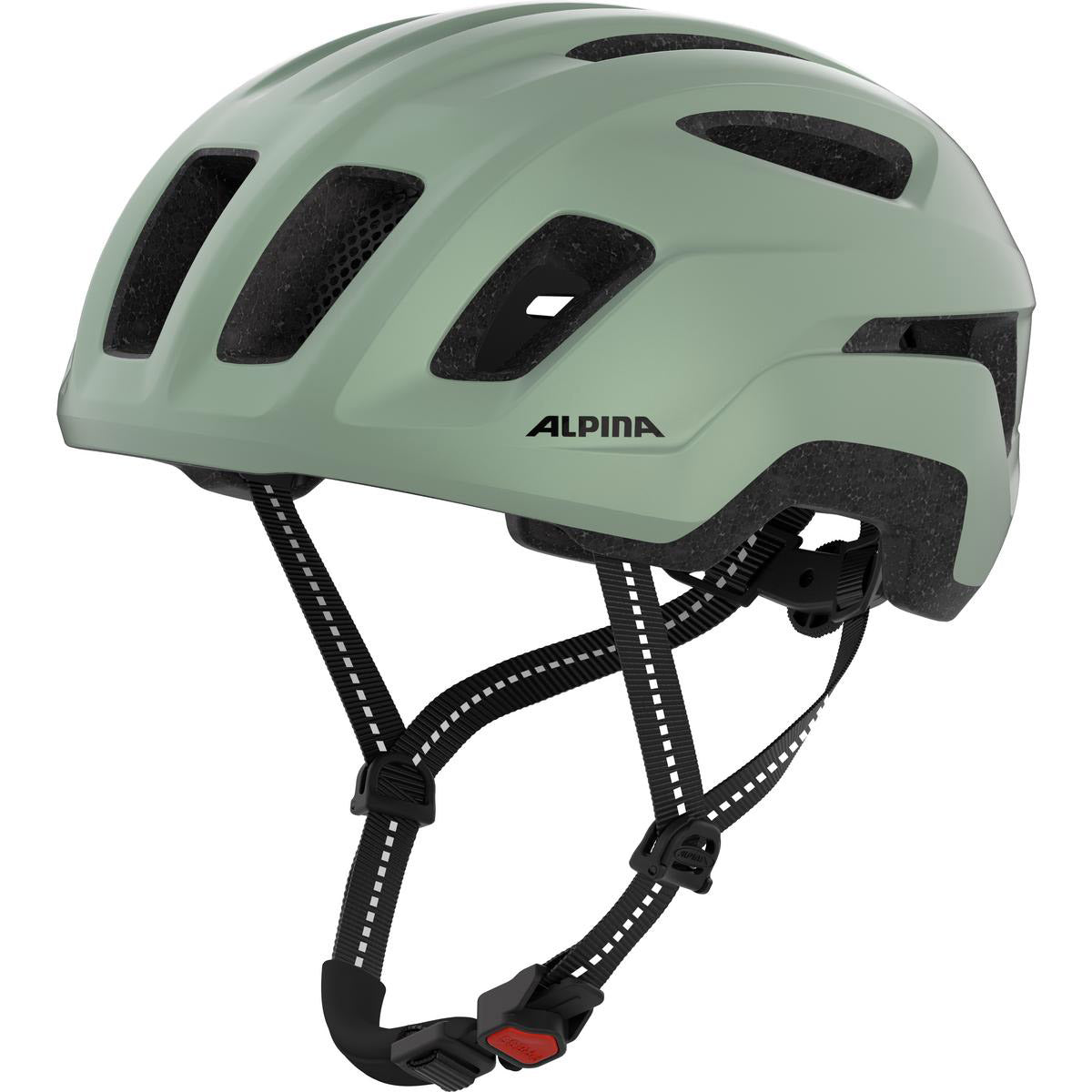 Olympische Sportbekleidung Alpina Sports Urban Helm Paranus 59-61 mattgrün