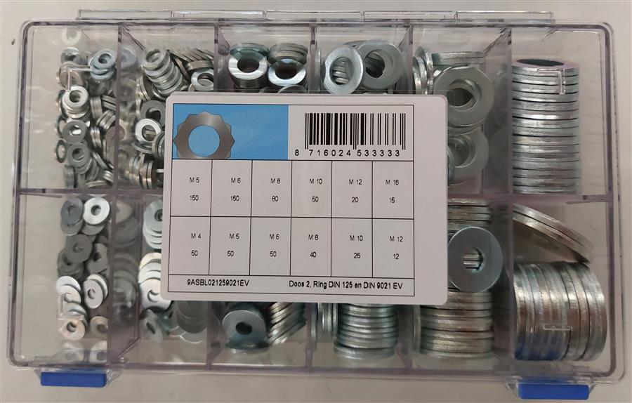 Assortiment ringen d125+d9021 elvz