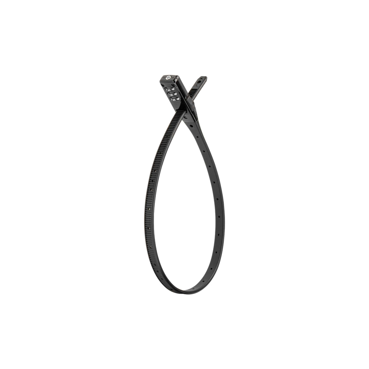 Axa kabelslot code zipper zwart