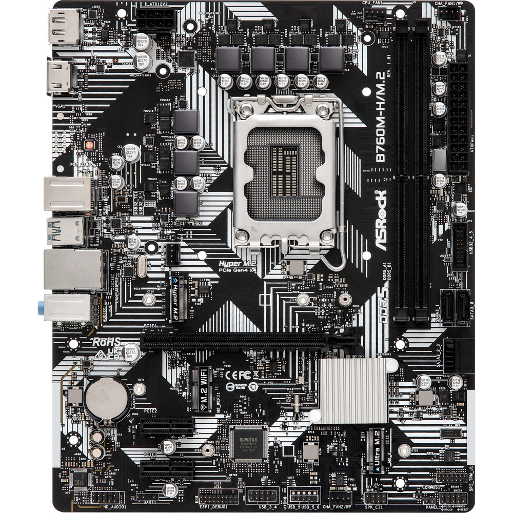 ASROCK B760M-H M.2