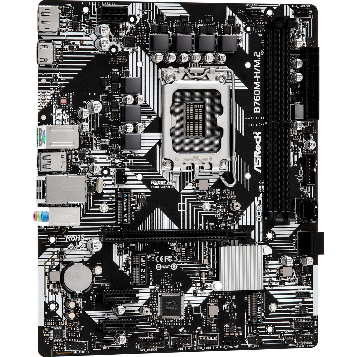 ASROCK B760M-H M.2