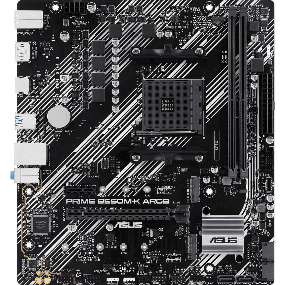 Asus Prime B550M-K argb