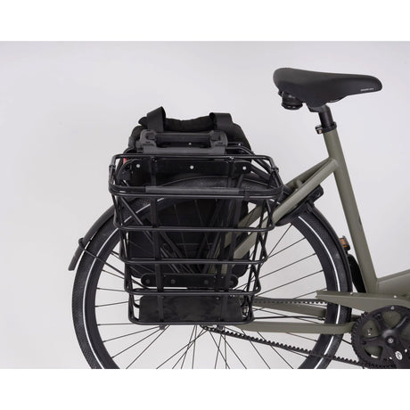 Olympische Sportbekleidung Atranvelo Korb epische Seite AVS hinten 22l Aluminium mattschwarz