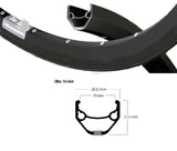 Ryde Felge 28 ZAC421 Disc 32 14 schwarz