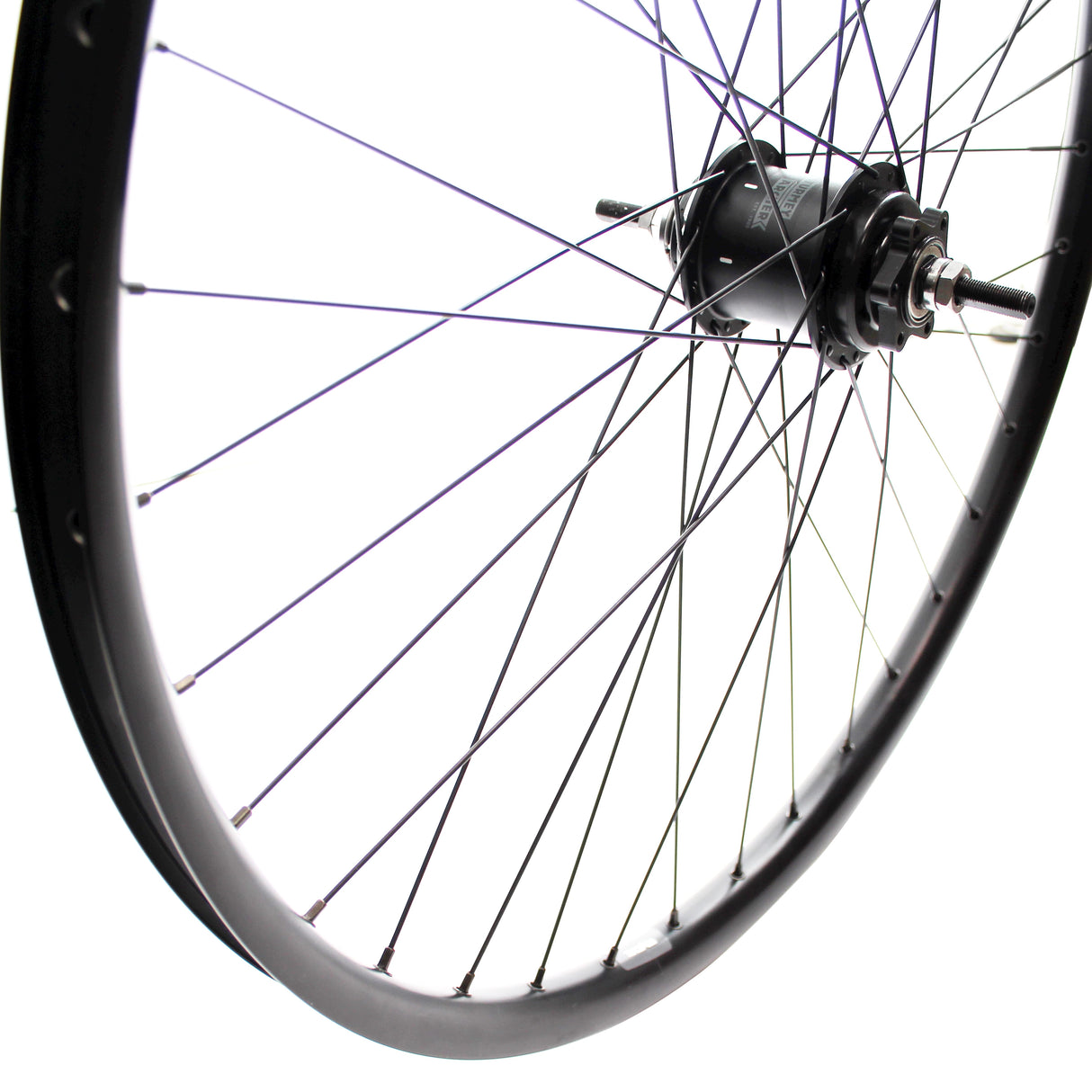 Roland Hinterrad 28 36G A2K DW Rim Vrijloop Schwarz