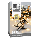 Weihnachtsbeleuchtung 80 LED extra warmweiß