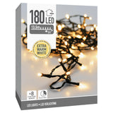 Weihnachtsbeleuchtung 180 LED extra warmweiß